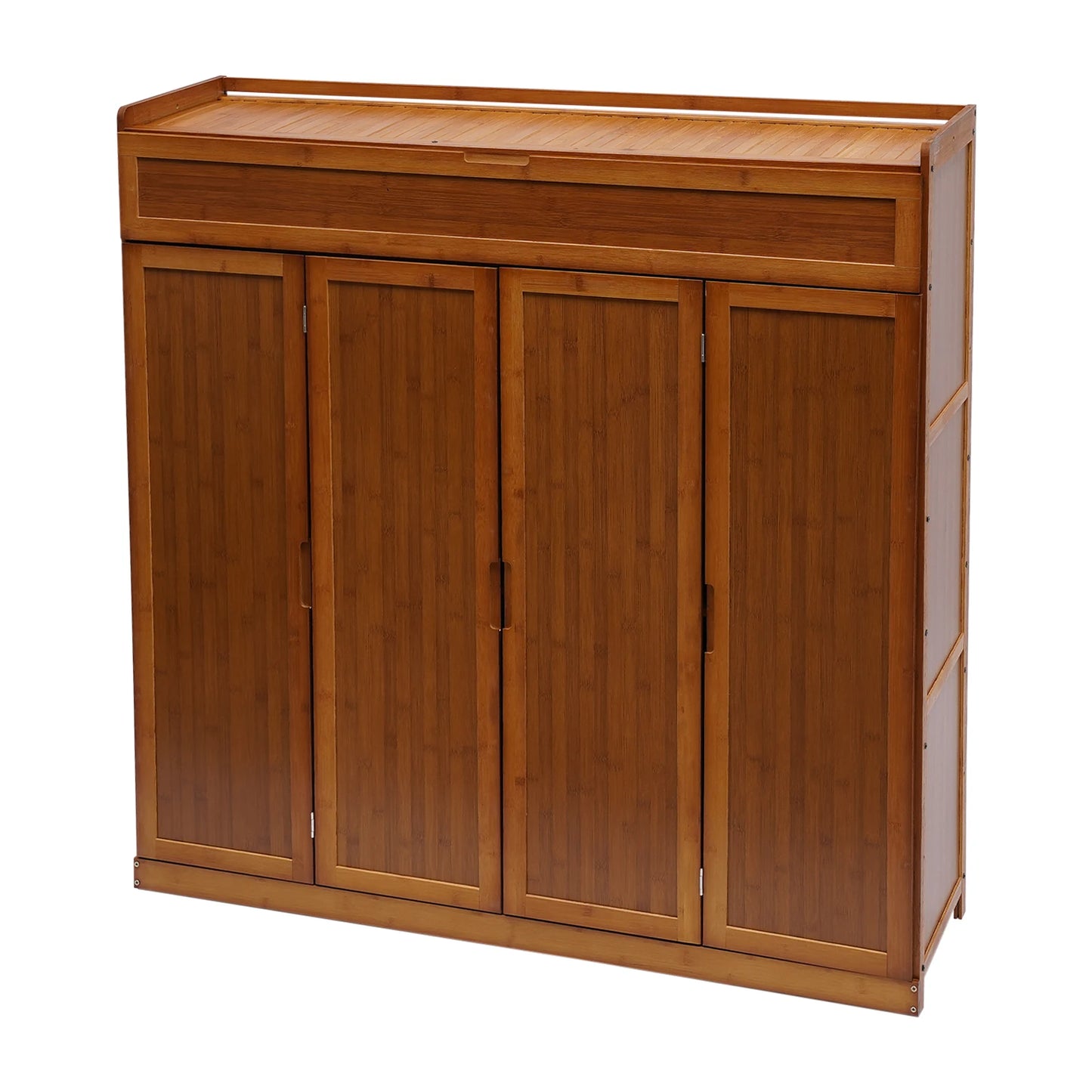 7 Tier Shoe Storage Cabinet with Doors