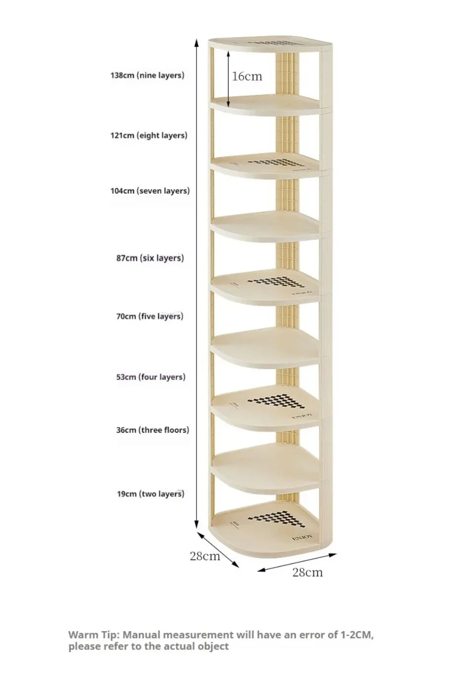 Multi-layer Shoe Rack