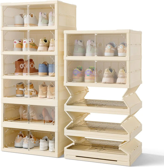 Foldable Shoe Rack Organizer