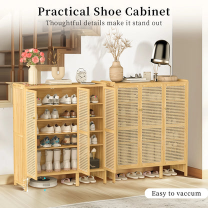 5 Tiers Bamboo Shoe Cabinet