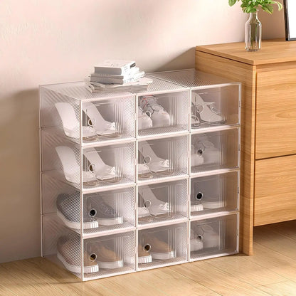 8 Layers Transparent Shoe Rack