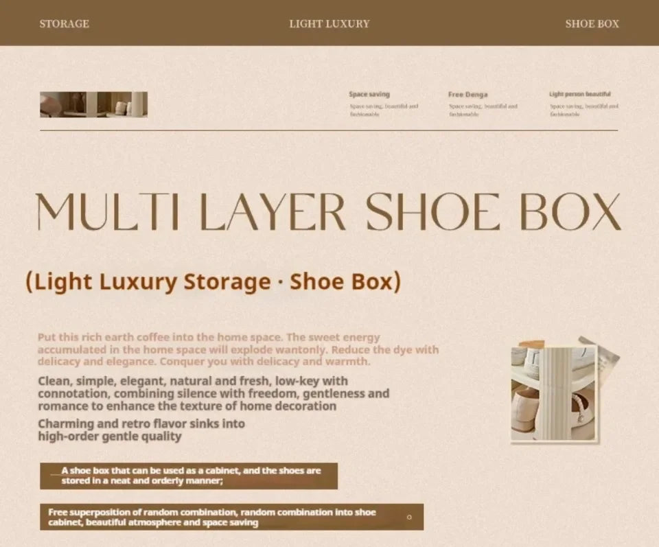Multi-layer Shoe Rack