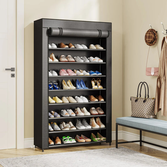 10 Tiers Shoes Rack with Cover