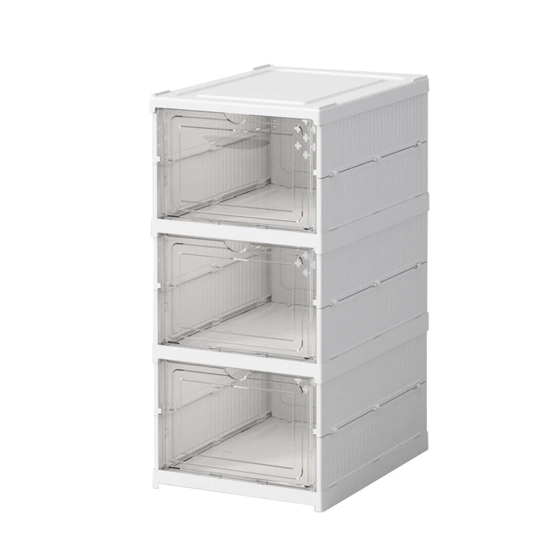 Foldable Transparent Shoerack