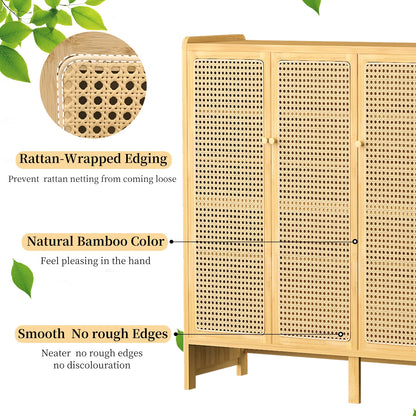 5 Tiers Bamboo Shoe Cabinet