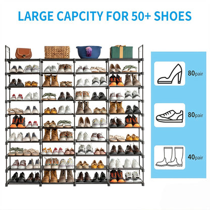 Shoe Rack Organizer for 72 Pairs