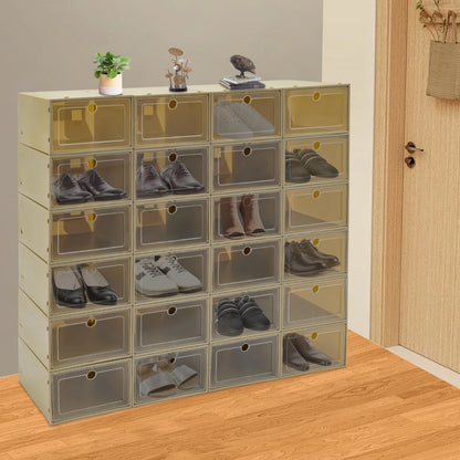 Transparent Shoe Rack