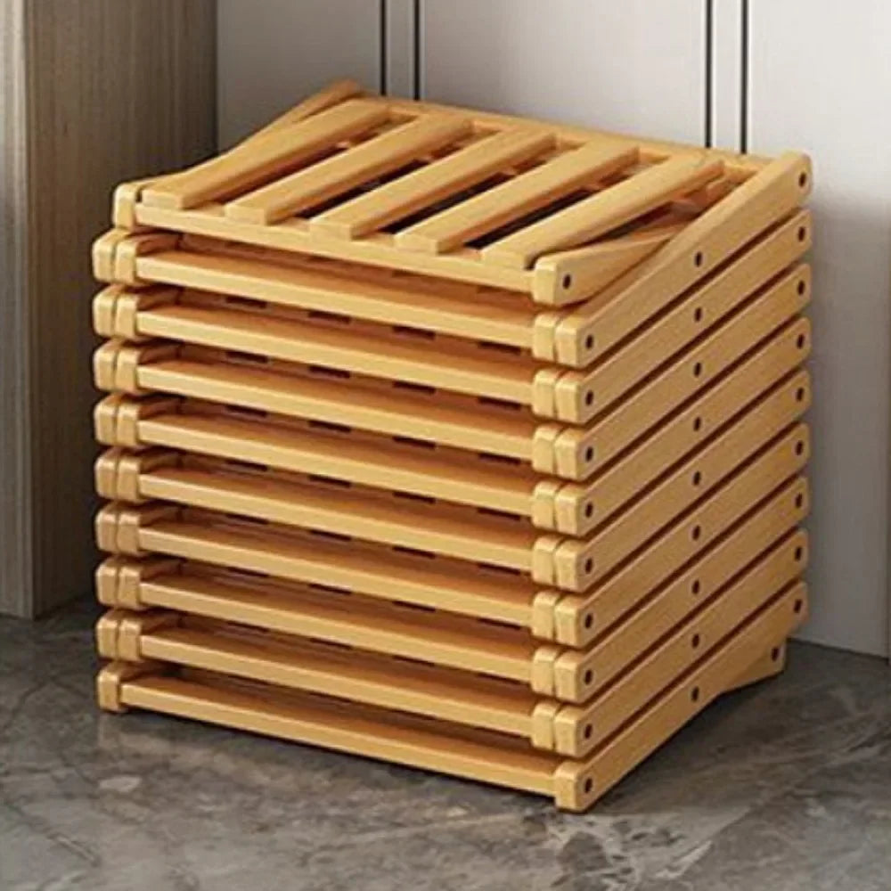 Bamboo Shoe Rack