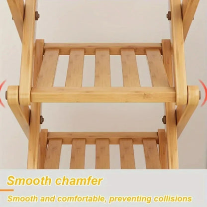 Bamboo Shoe Rack