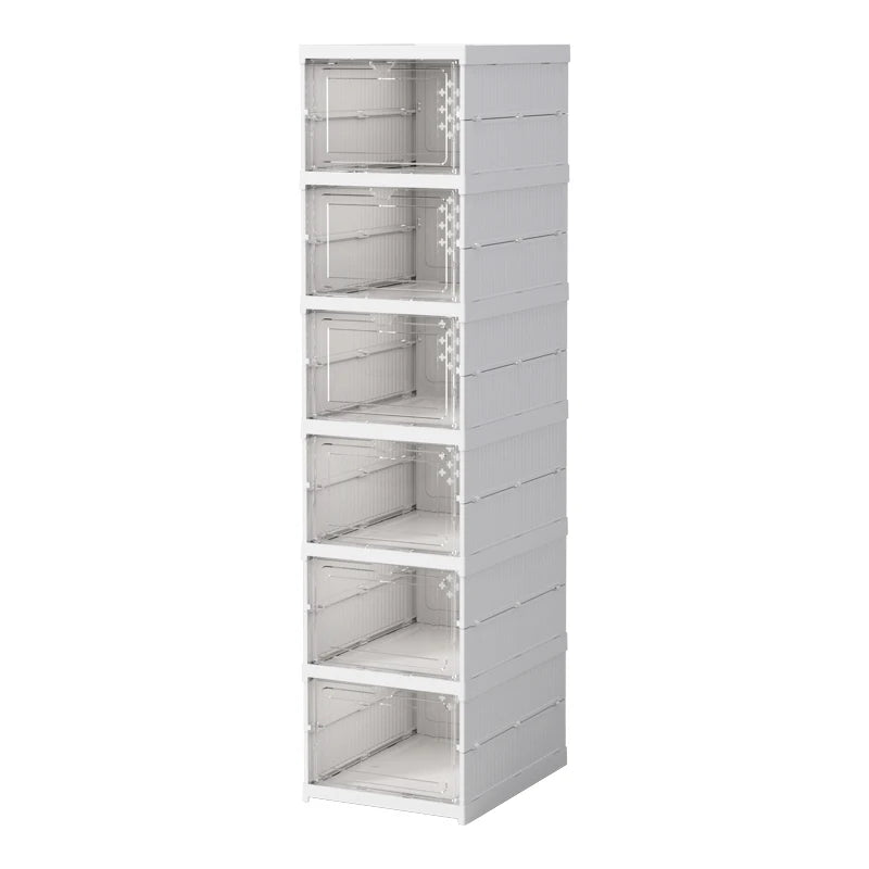 Foldable Transparent Shoerack