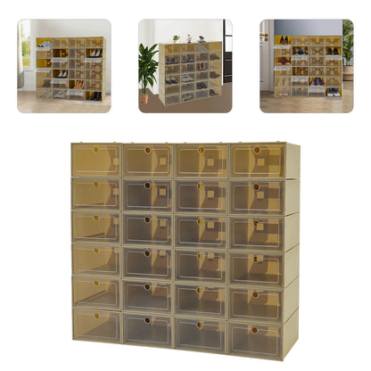 Transparent Shoe Rack